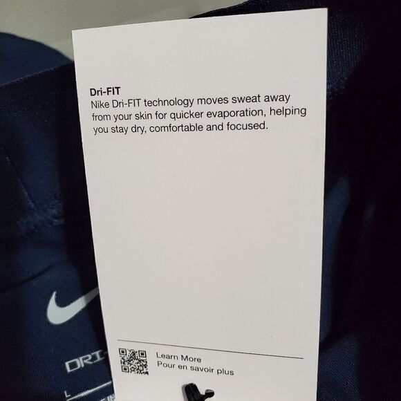 Nike Essential Victory Tennis Skirt Womens Sz Large Blue CJ1606-420 NWT - Picture 10 of 10